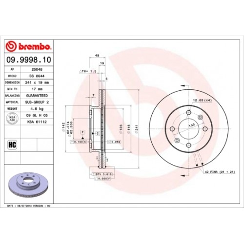 Disc frana