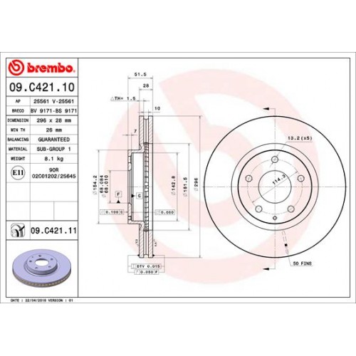 Disc frana