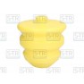 Leaf spring rubber cushion