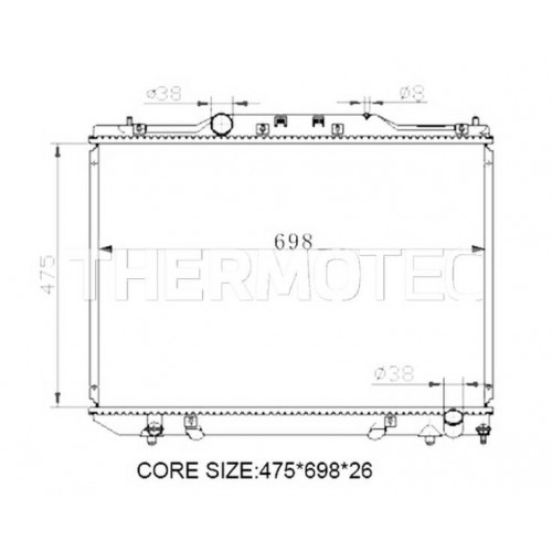 Radiator racire cu apa