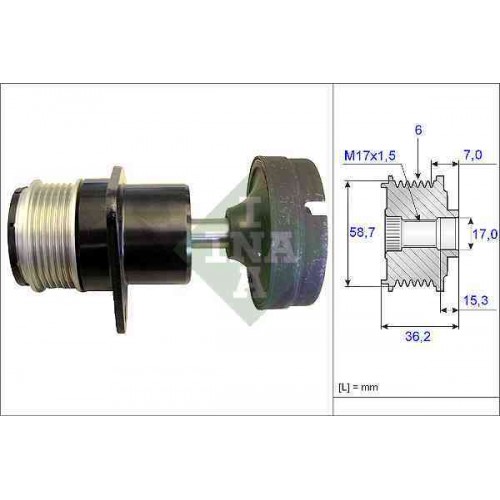 Fulie alternator