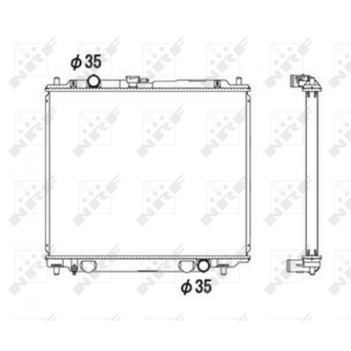 Radiator racire cu apa