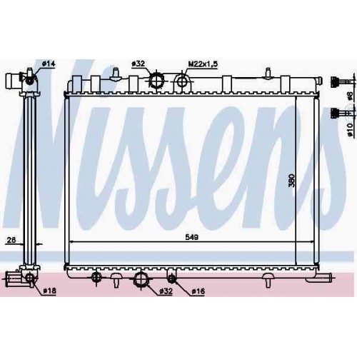 Radiator racire cu apa