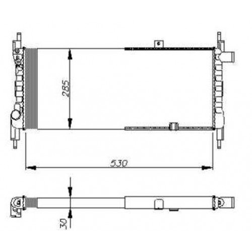 Radiator racire cu apa