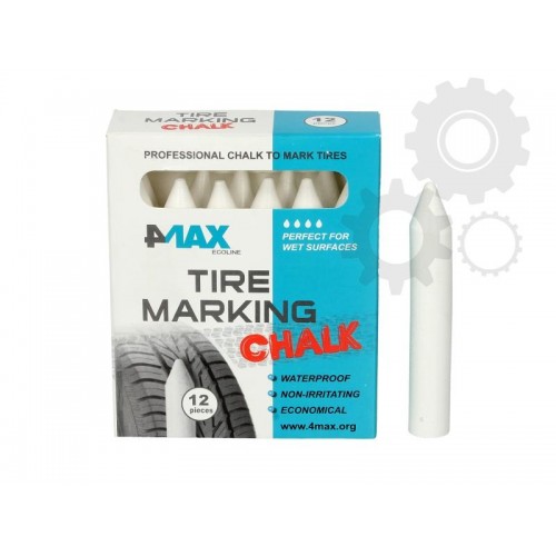 Chalk for tyres