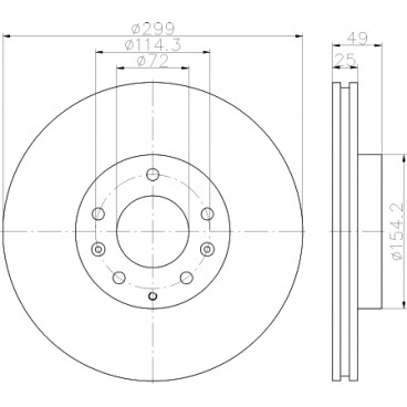 Disc frana