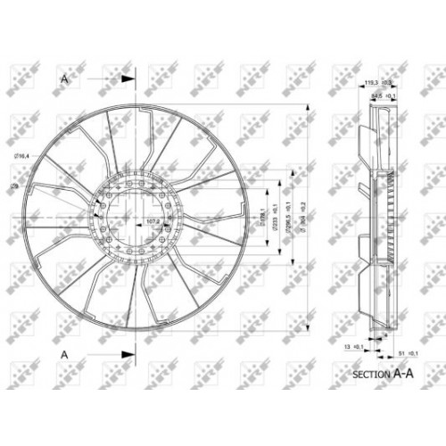 Palete ventilator