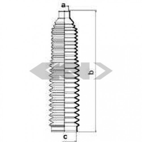 Carcasa caseta directie