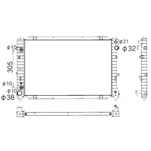 Radiator racire cu apa