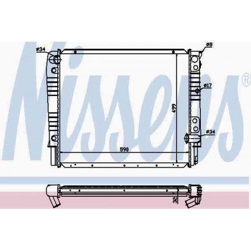 Radiator racire cu apa