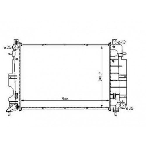 Radiator racire cu apa