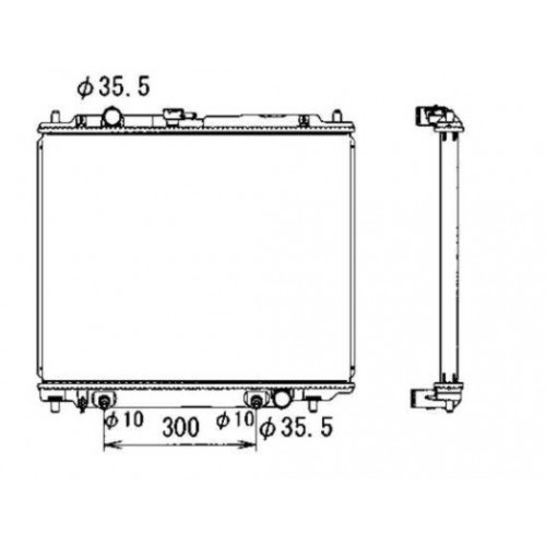 Radiator racire cu apa