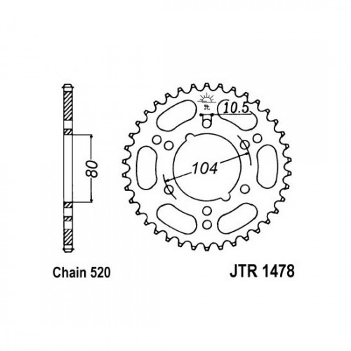 Pinion spate