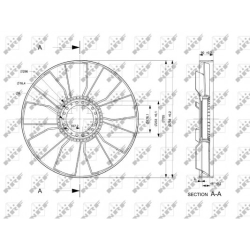 Palete ventilator