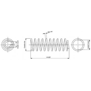 Arc suspensie axa fata