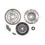 Clutch kit with dual mass flywheel and bearing