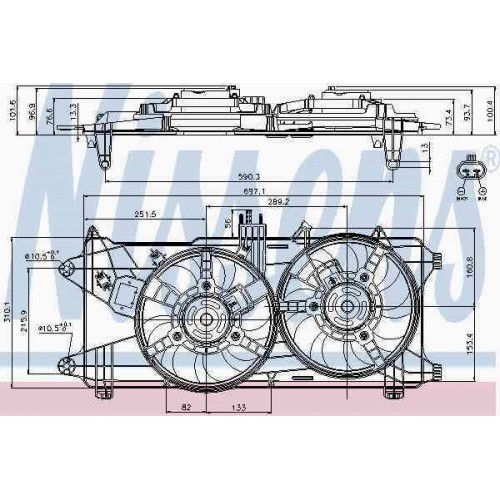 Ventilator radiator