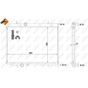 Radiator racire cu apa