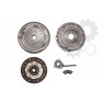 Clutch kit with dual mass flywheel and pneumatic bearing