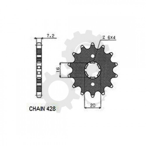 Pinion fata