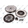 Clutch kit with dual mass flywheel and bearing