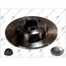 Brake disk with bearing