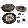 Clutch kit with dual mass flywheel and bearing