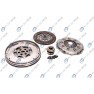 Clutch kit with dual mass flywheel and bearing