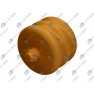 Leaf spring rubber cushion