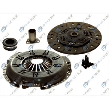 Clutch kit with dual mass flywheel and bearing