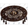 Clutch kit with dual mass flywheel and pneumatic bearing