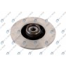 Brake disk with bearing