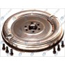 Clutch kit with dual mass flywheel and pneumatic bearing