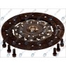 Clutch kit with dual mass flywheel and pneumatic bearing