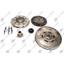 Clutch kit with dual mass flywheel and bearing