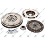 Clutch kit with dual mass flywheel and bearing