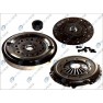 Clutch kit with dual mass flywheel and bearing