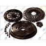 Clutch kit with dual mass flywheel and bearing