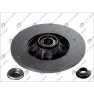 Brake disk with bearing