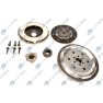 Clutch kit with dual mass flywheel and bearing