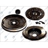 Clutch kit with dual mass flywheel and bearing