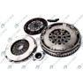 Clutch kit with dual mass flywheel and bearing